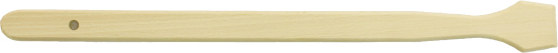 Brush handle 35mm — 385mm x 38mm x 8mm